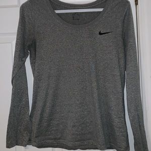 Grey Nike long sleeve